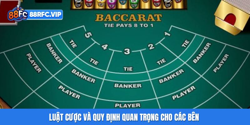 Luật cược và quy định quan trọng cho các bên